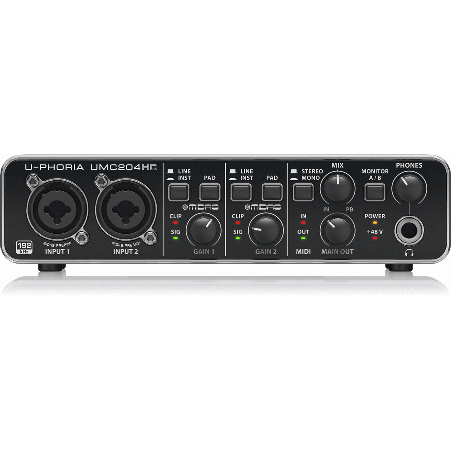 Behringer U-Phoria UMC204HD Interface from Joondalup Music Centre