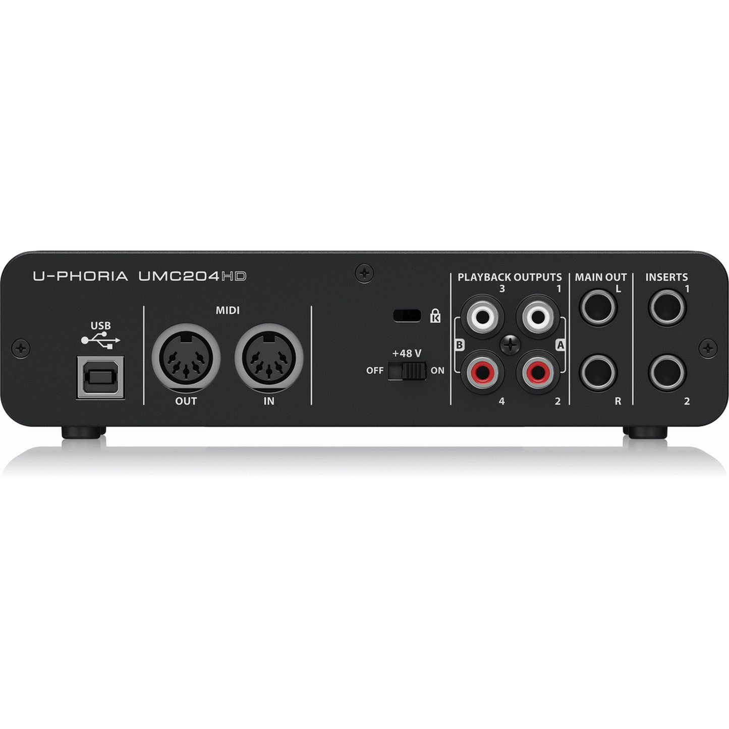Behringer U-Phoria UMC204HD Interface from Joondalup Music Centre 2