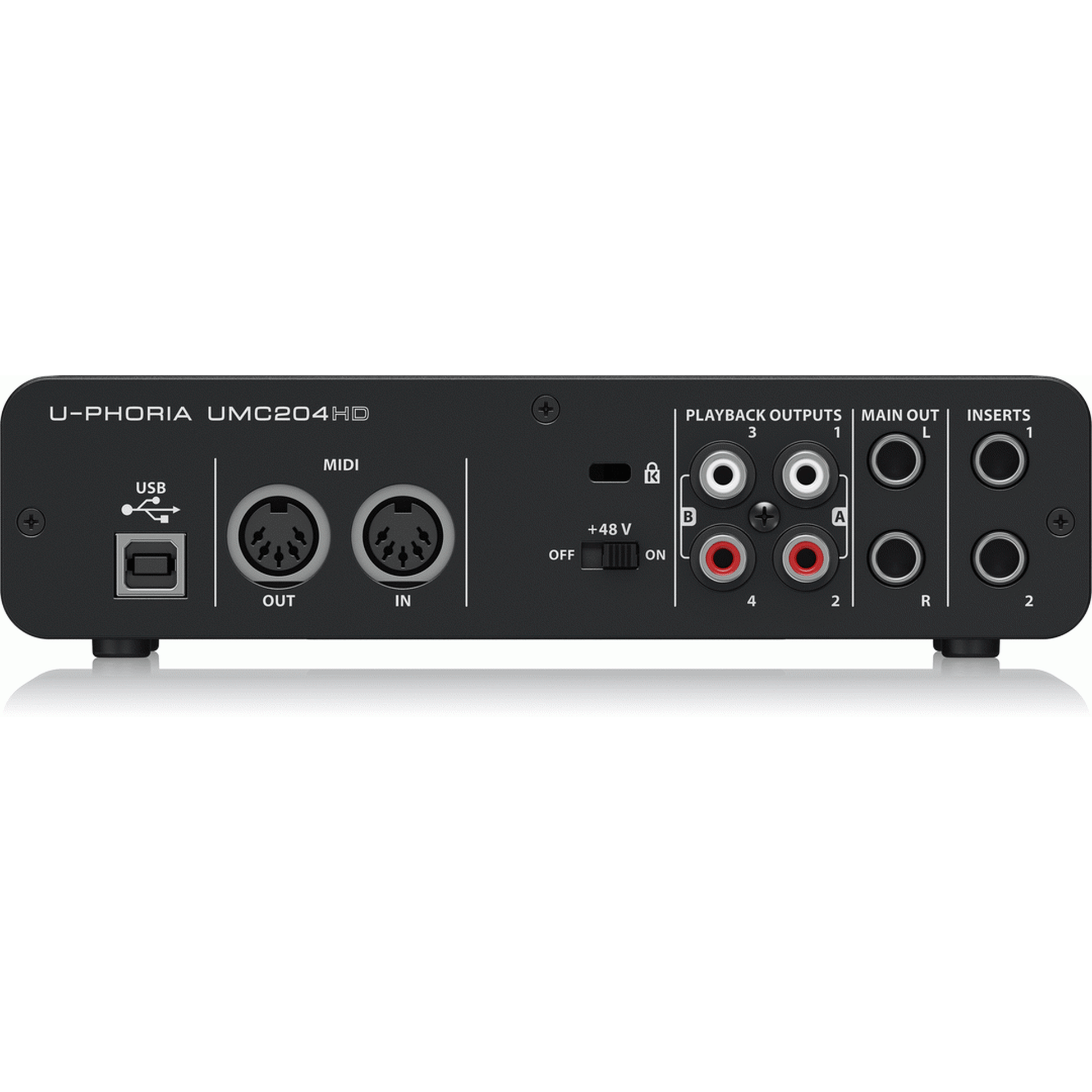 Behringer U-Phoria UMC204HD Interface from Joondalup Music Centre 2