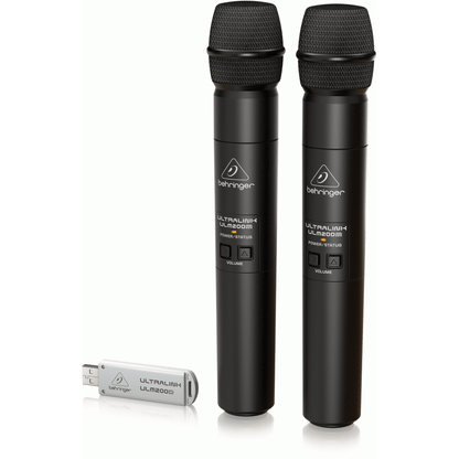 Behringer Ultralink ULM202USB 2.4G Wireless Microphone System For Behringer Pa from Joondalup Music Centre