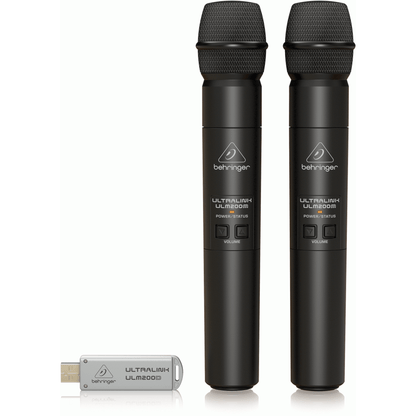 Behringer Ultralink ULM202USB 2.4G Wireless Microphone System For Behringer Pa from Joondalup Music Centre 2