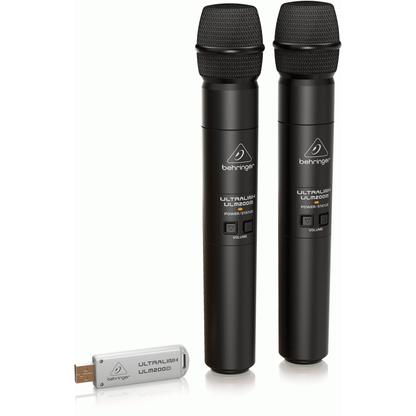 Behringer Ultralink ULM202USB 2.4G Wireless Microphone System For Behringer Pa from Joondalup Music Centre 3