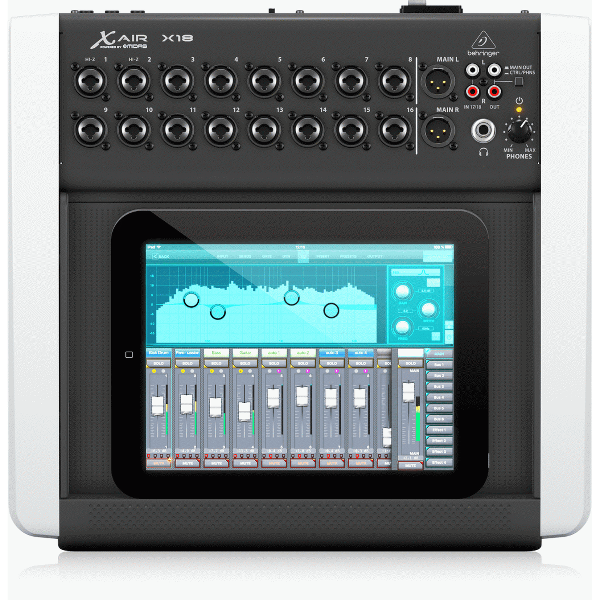 Behringer X Air X18 Compact Digital Mixer from Joondalup Music Centre