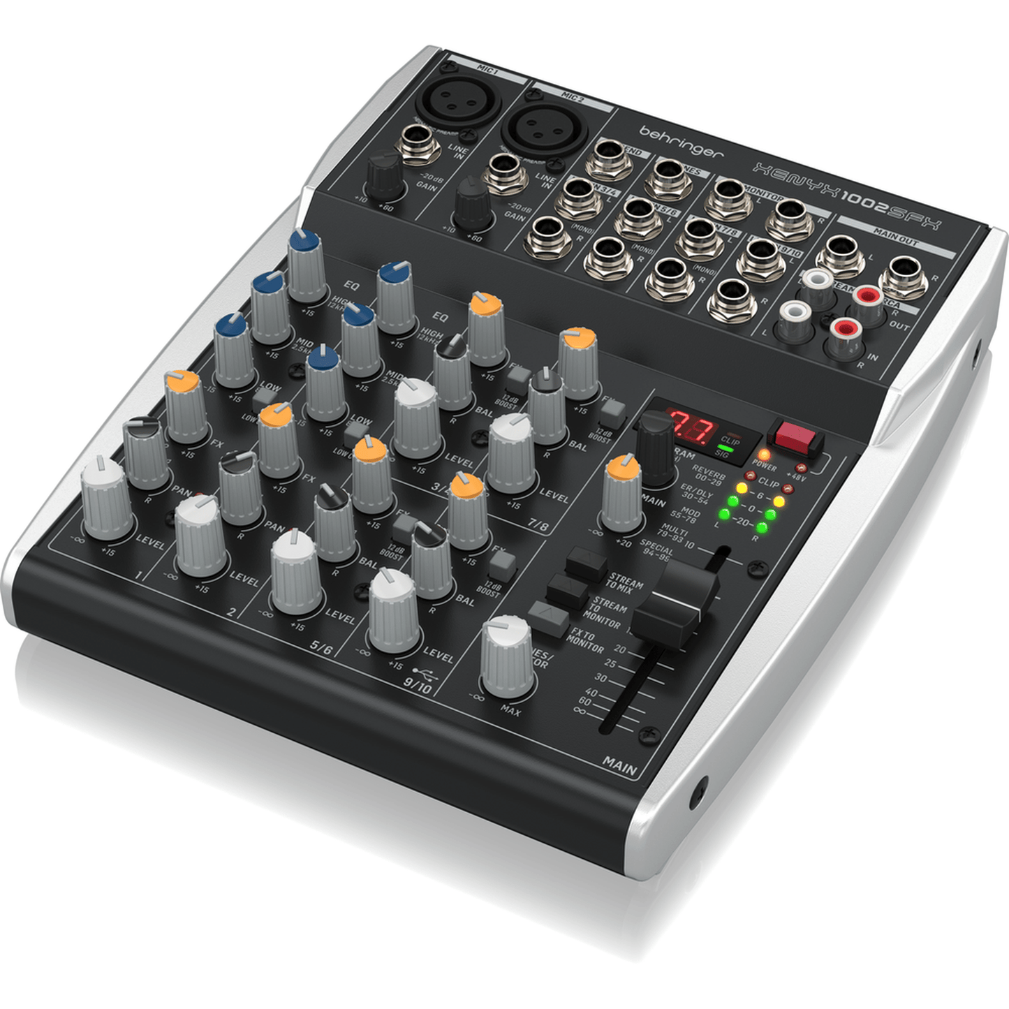 Behringer Xenyx 1002SFX 10Ch Mixer w/USB & FX from Joondalup Music Centre 2