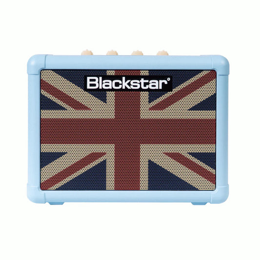 Blackstar FLY 3 Mini Amp - Baby Blue Union Jack from Joondalup Music Centre