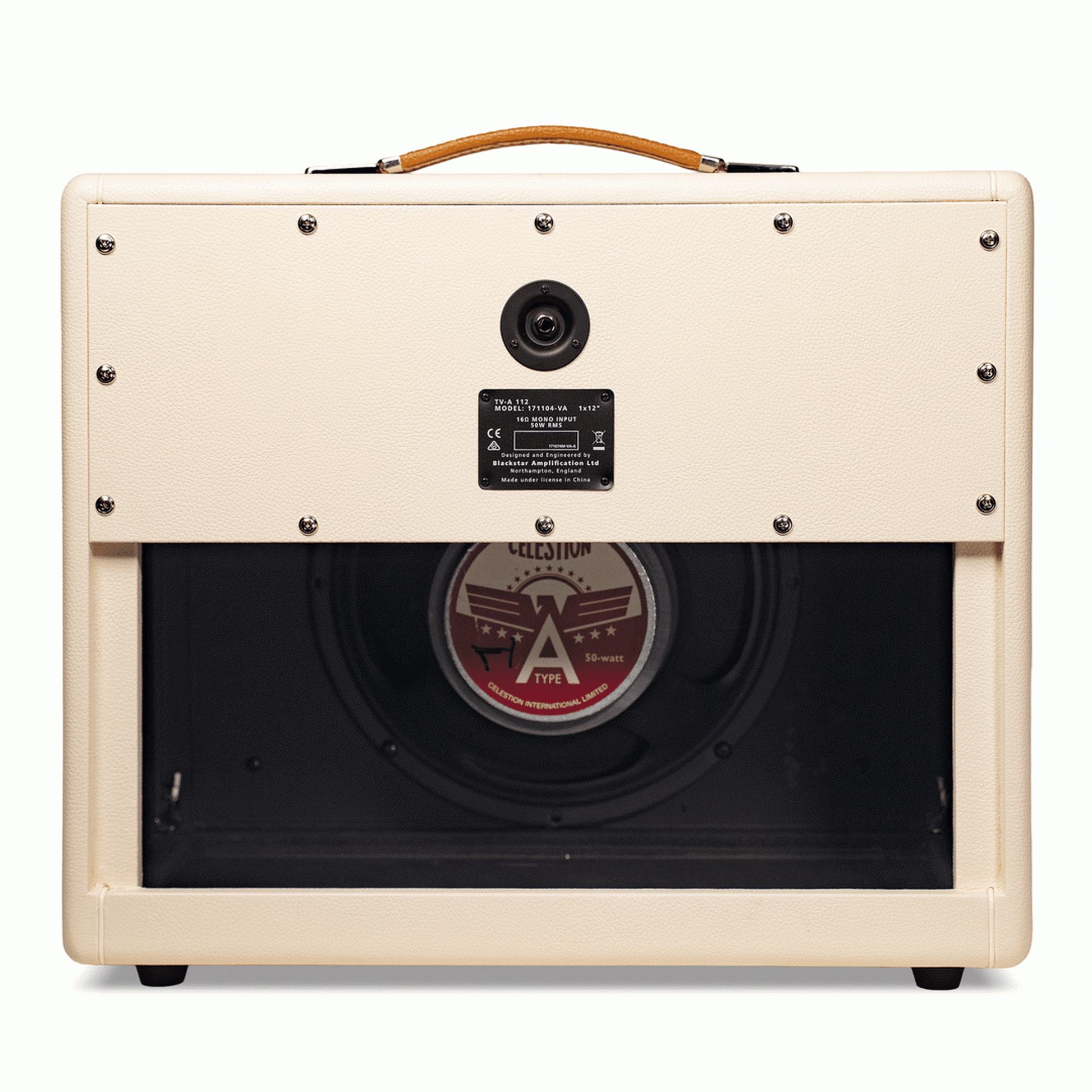 Blackstar TV10A 112 1x12 Guitar Cabinet - Cream 2