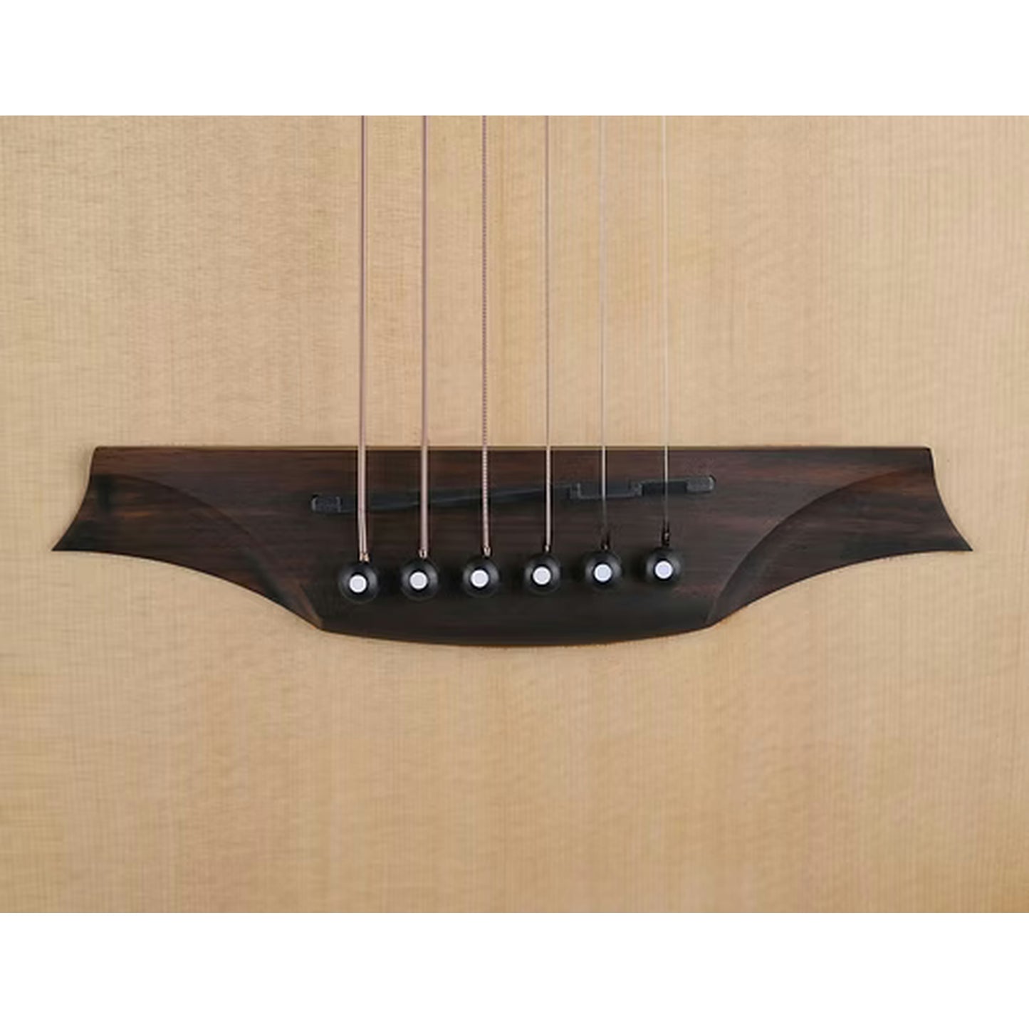 Bromo Appalachia Mini Jumbo Acoustic Guitar saddle bridge