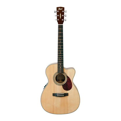Cort L500E OM Size Acoustic Guitar w/Bag - Natural