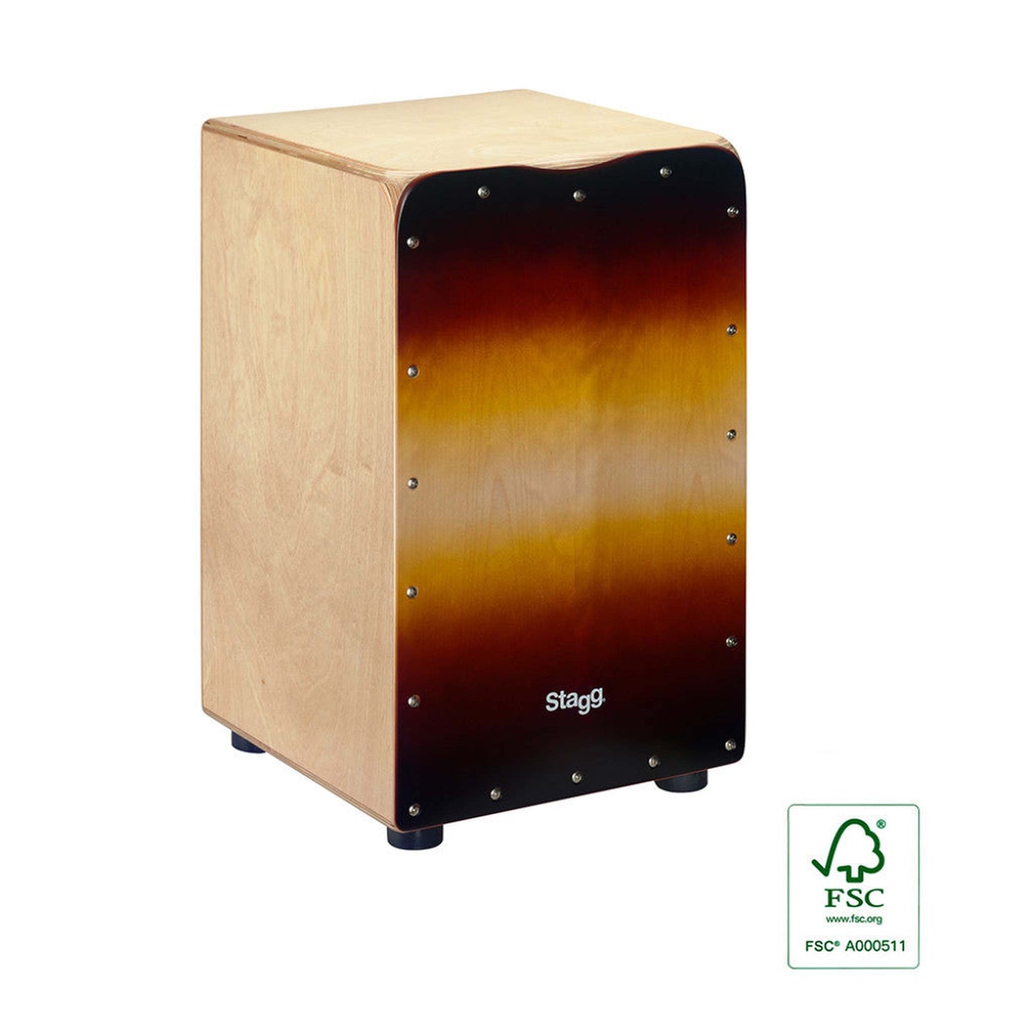 Stagg CAJ-50M-SB Birch Cajón - Sunburst