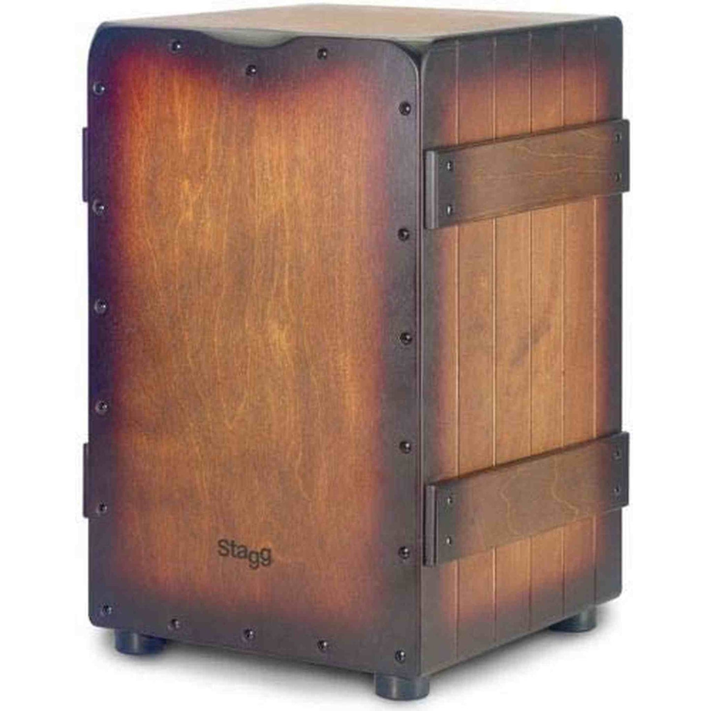 Stagg Crate Design Cajon - Sunburst Finish