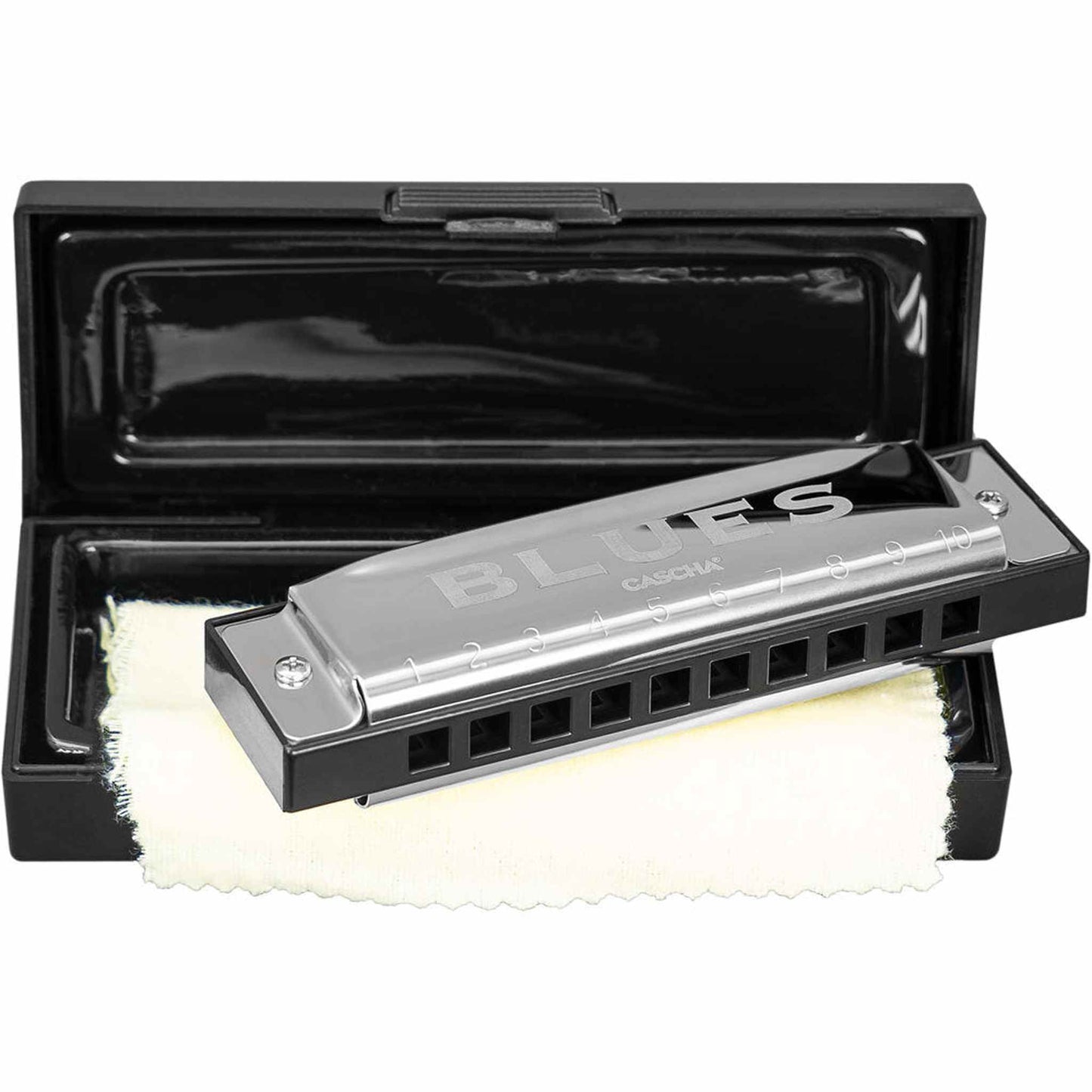Cascha Blues Harp Series Harmonica - C