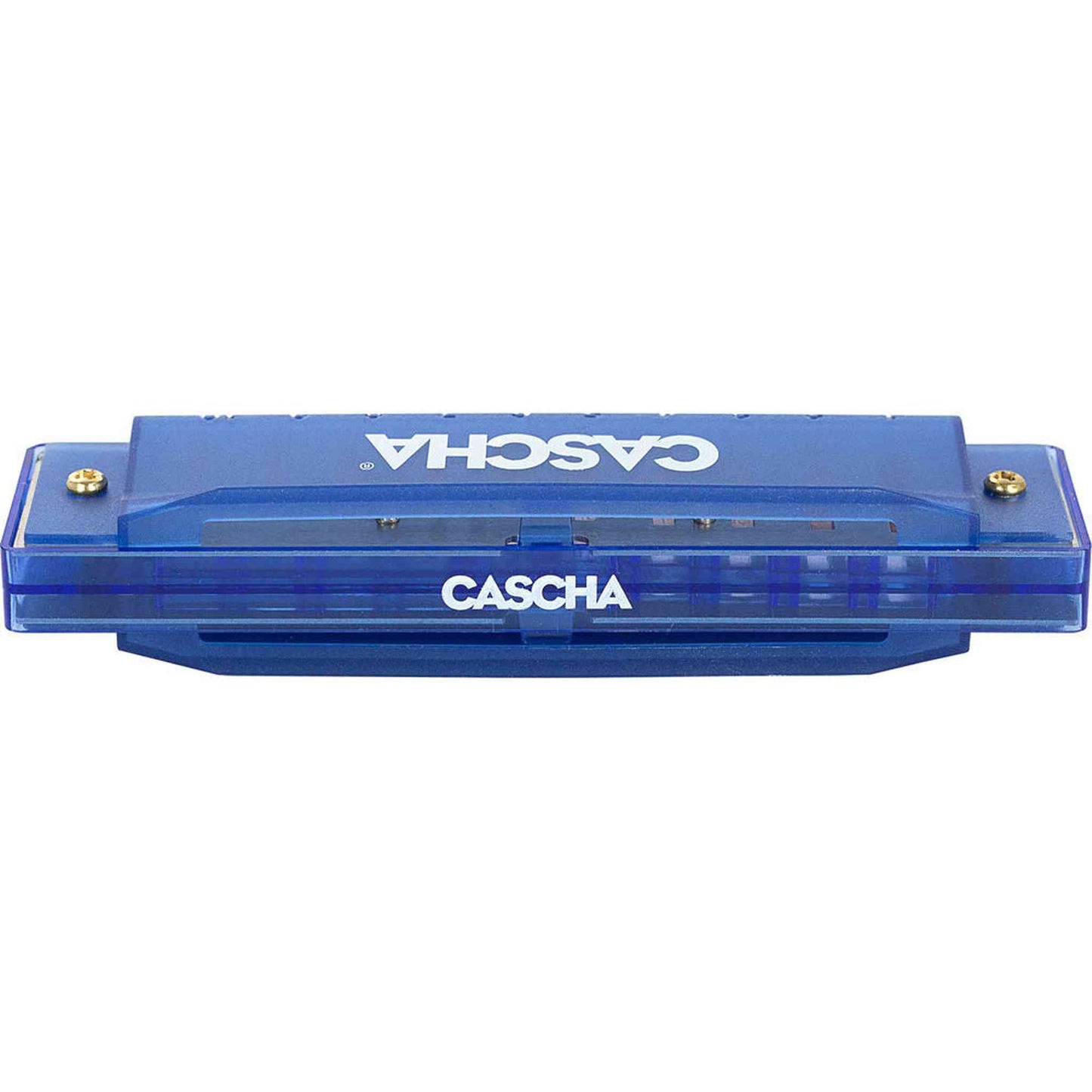 Cascha Fun Series 10-Hole Diatonic Harmonica - Transparent Blue - Key of C