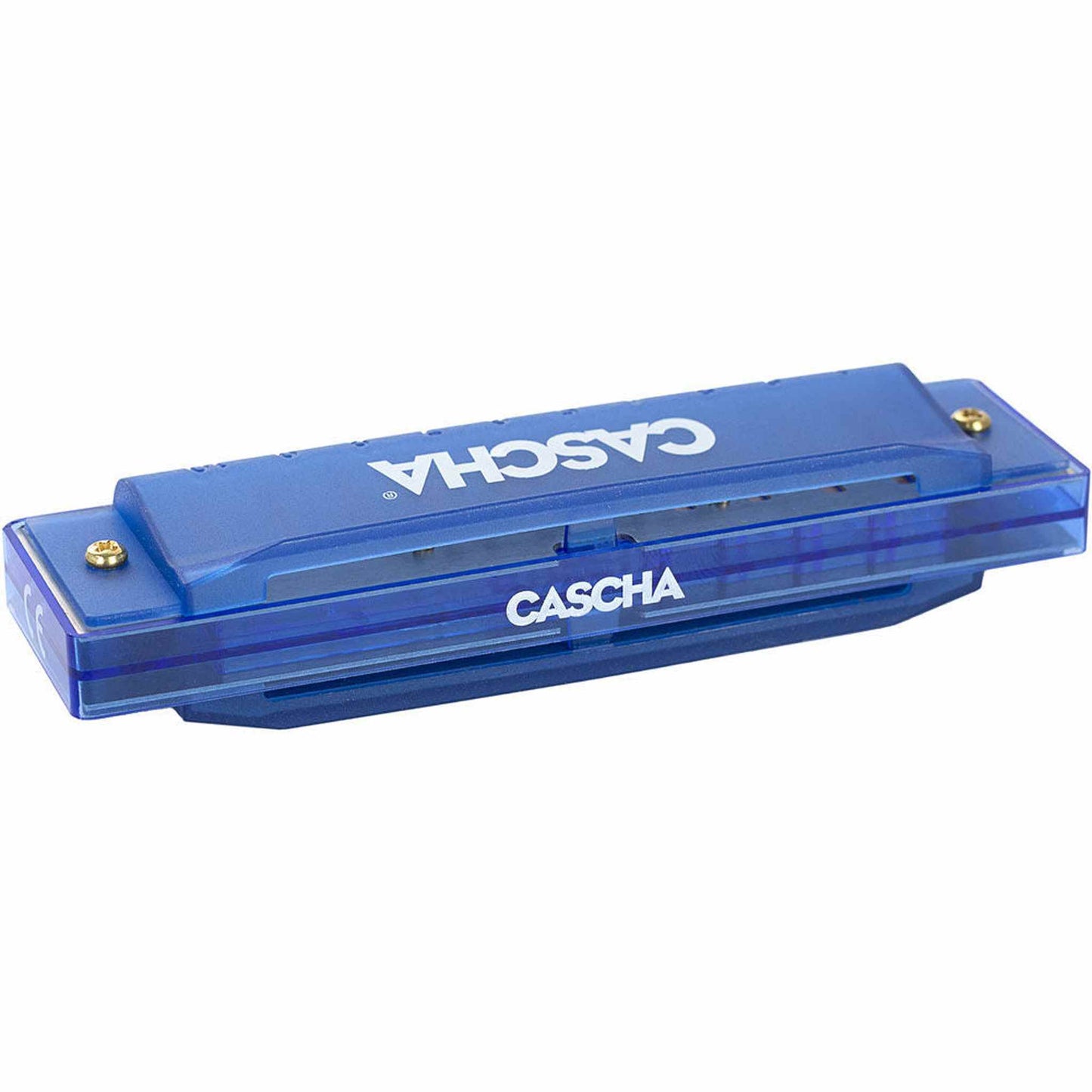 Cascha Fun Series 10-Hole Diatonic Harmonica - Transparent Blue - Key of C
