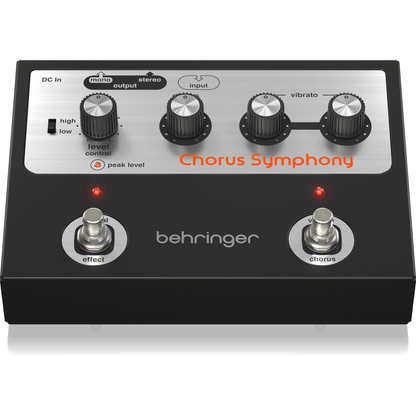 Behringer Chorus Symphony Effects Pedal