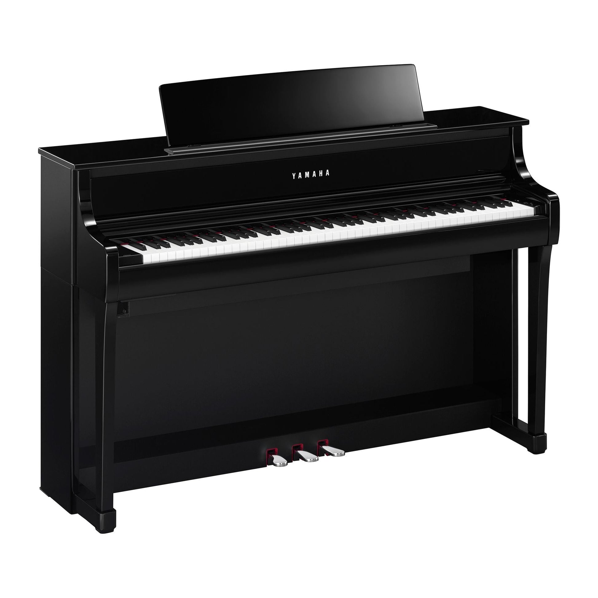 Yamaha CLP875PE Clavinova Digital Piano - Polished Ebony - Joondalup Music Centre