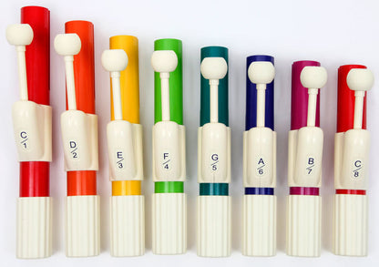 Chroma-Notes Student 8-Note Diatonic Handchimes Set