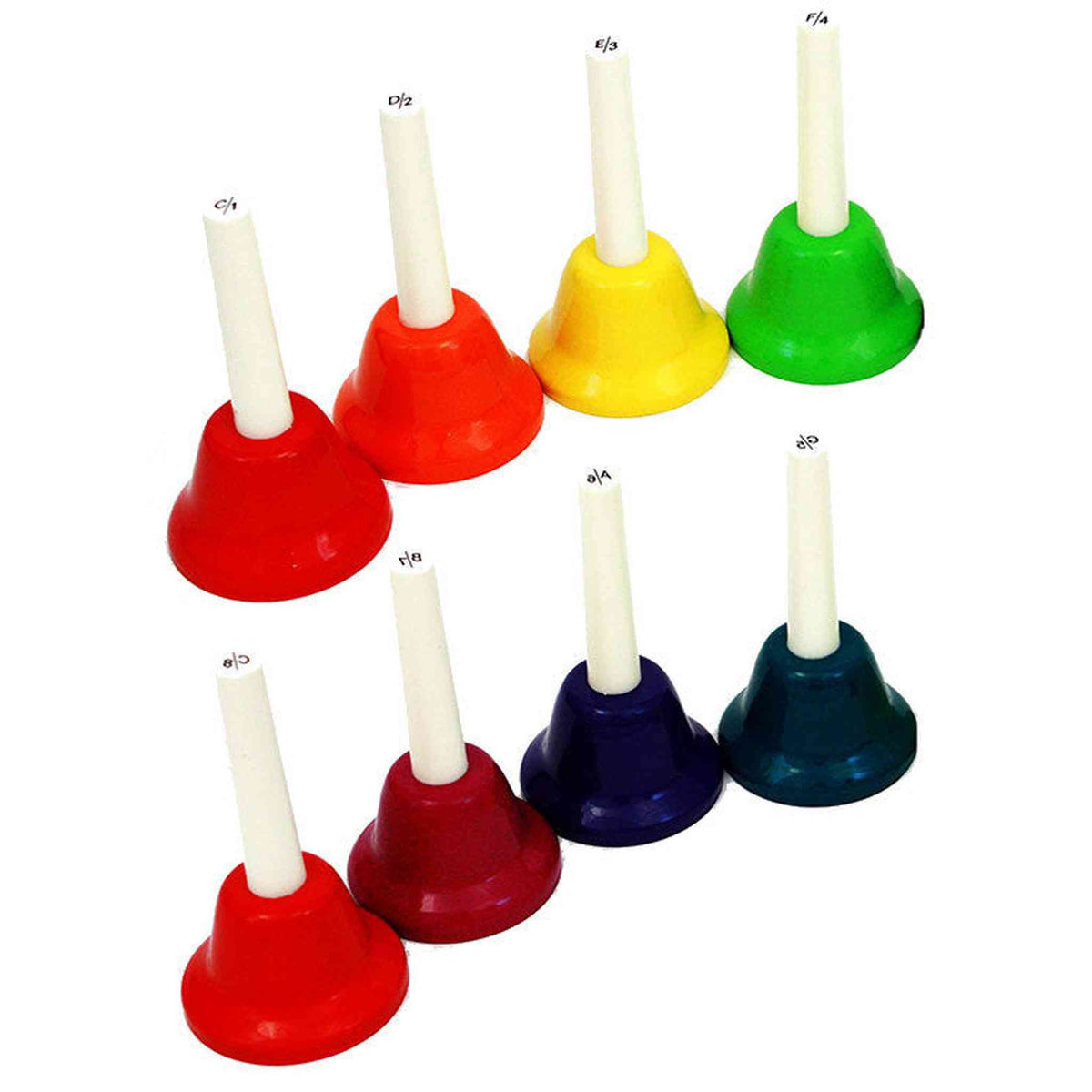 Chroma-Notes 8-Note Diatonic Handbell Set