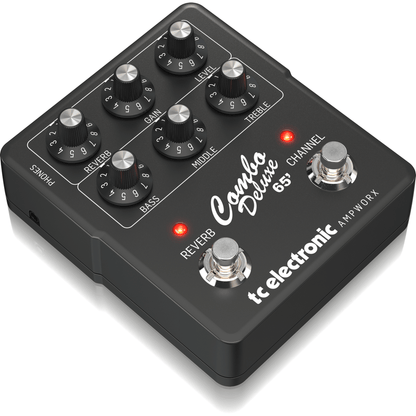 TC Electronic Combo Deluxe 65 Dual Channel Guitar Preamp Pedal - Joondalup Music Centre