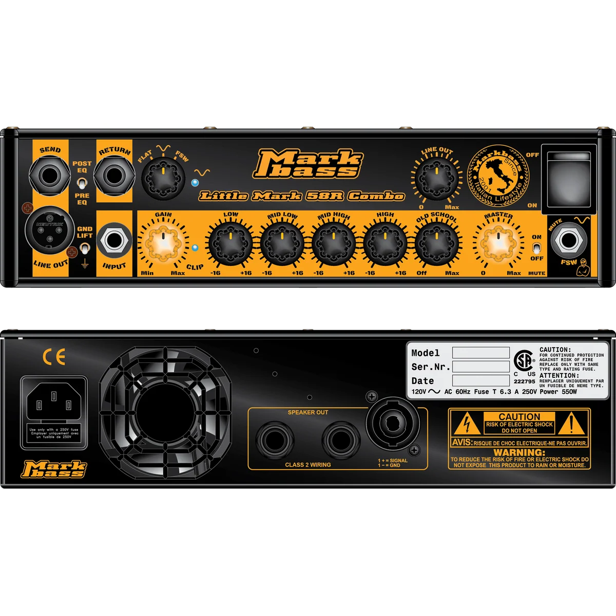 Mark Bass MB58R CMD 121 Pure 500W 1x12" Combo