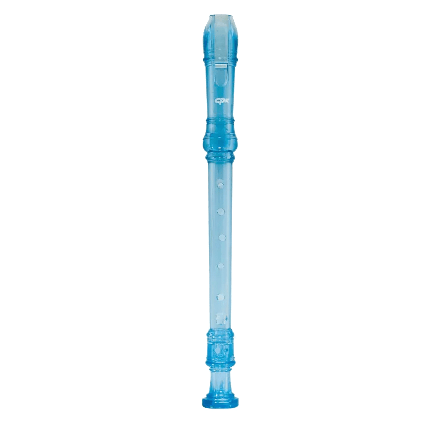 CPK – 3pce Soprano Recorder – Trans Blue