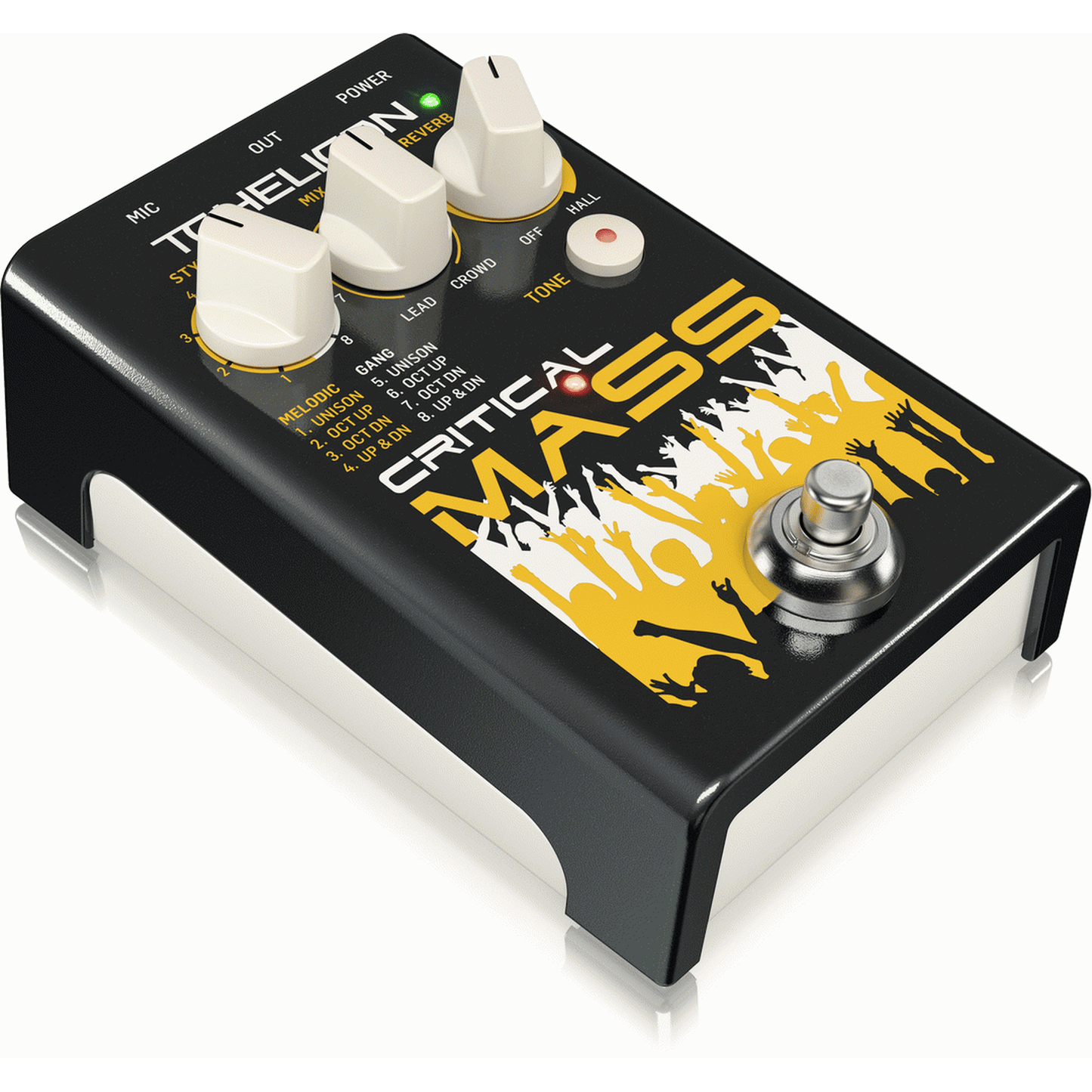 TC Helicon Critical Mass Vocal Effect Pedal - EFFECTS - [shop-name]