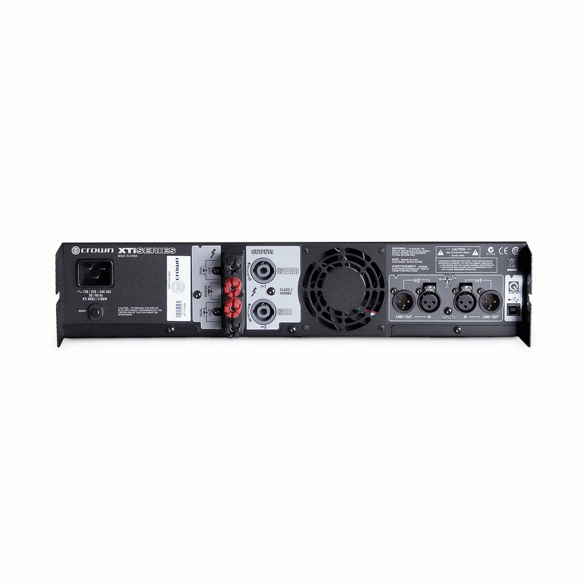 Crown XTI6002 Power Amplifier (2x 2100W @ 4ohm) - Joondalup Music Centre