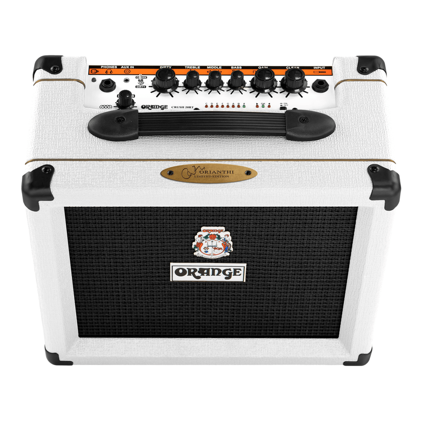 Orange Crush 20RT Orianthi Signature Combo - White