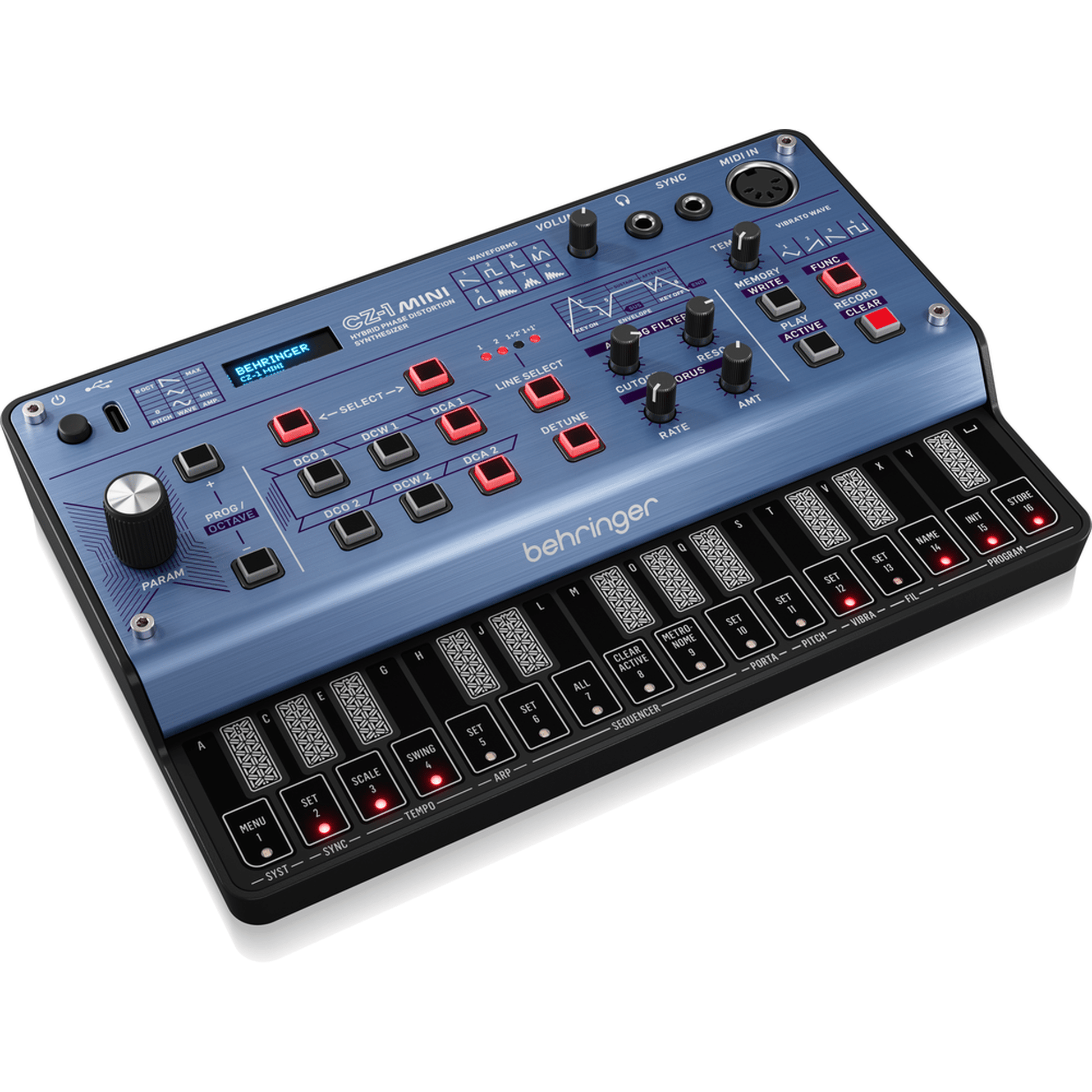 Behringer CZ-1 Mini Synth Angle 
- Perth