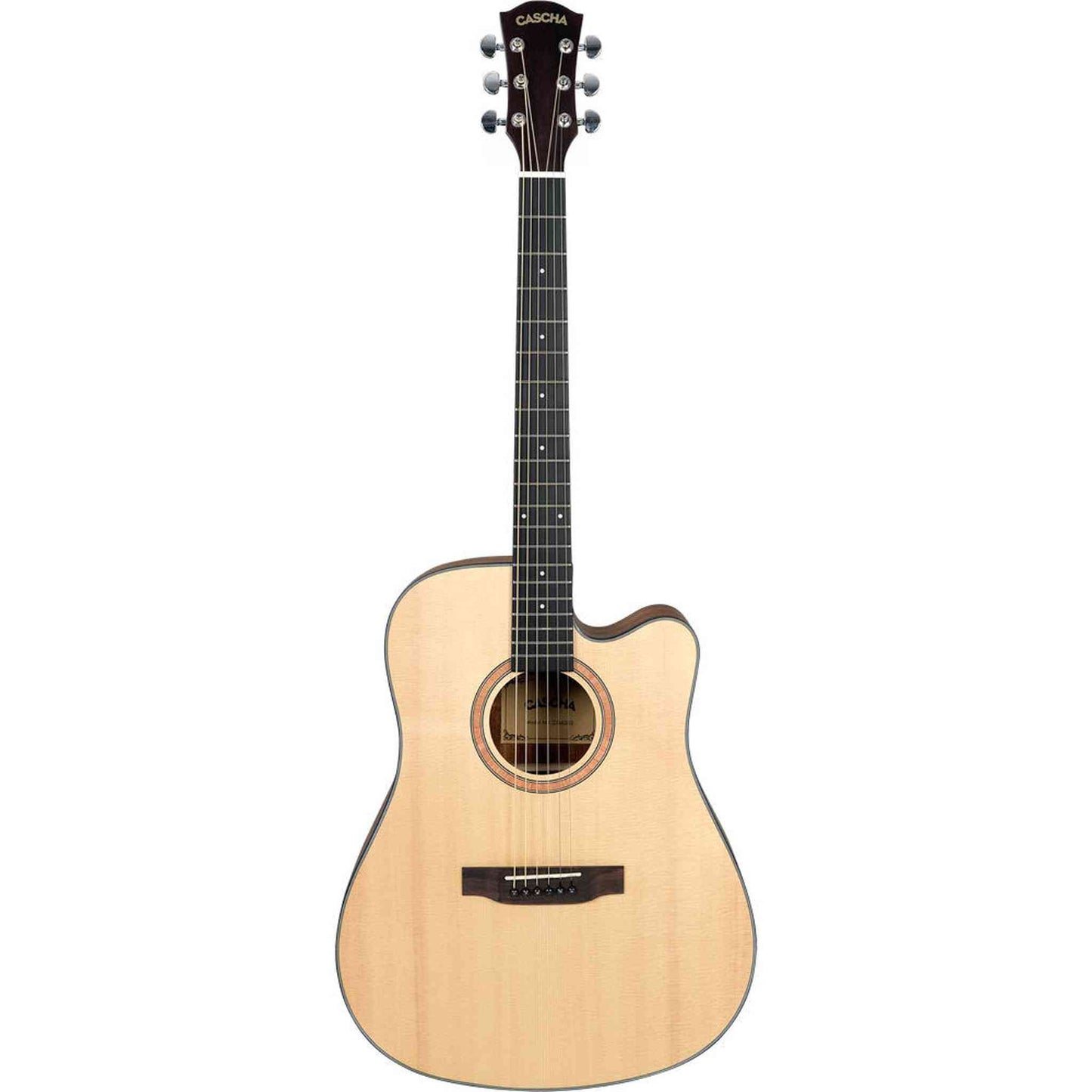 Cascha Performer Series Dreadnought Acoustic Guitar w/Bag - Natural from Joondalup Music Centre