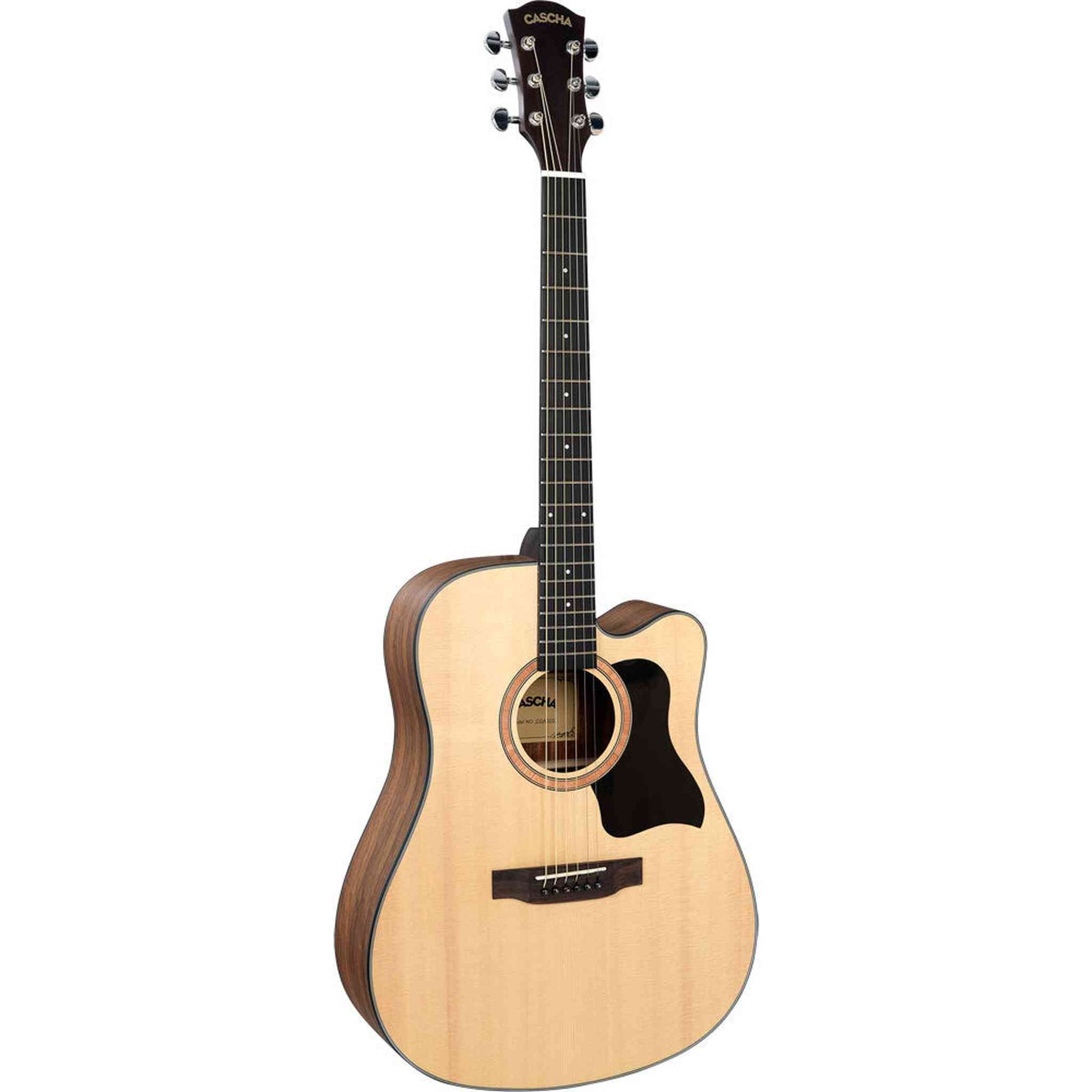 Cascha Performer Series Dreadnought Acoustic Guitar w/Bag - Natural from Joondalup Music Centre 4