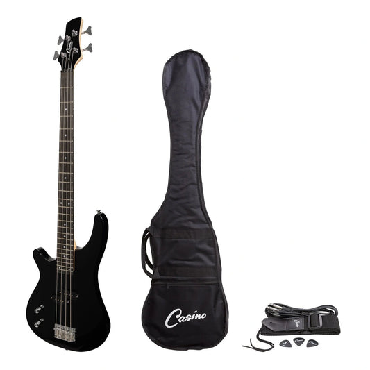 Casino '24 Series' Left Handed Bass - Black
