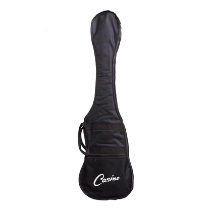 Casino '24 Series' Left Handed Tune-Style Electric Bass Pack - Black