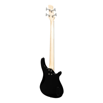 Casino '24 Series' Left Handed Tune-Style Electric Bass Pack - Black