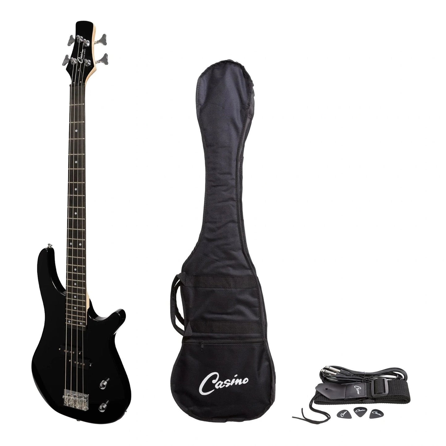 Casino '24 Series' Tune-Style Electric Bass - Black