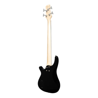 Casino '24 Series' Tune-Style Electric Bass Guitar and 15 Watt Amplifier Pack - Black