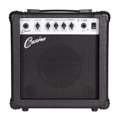 Casino J-Style Electric Bass Pack - Black