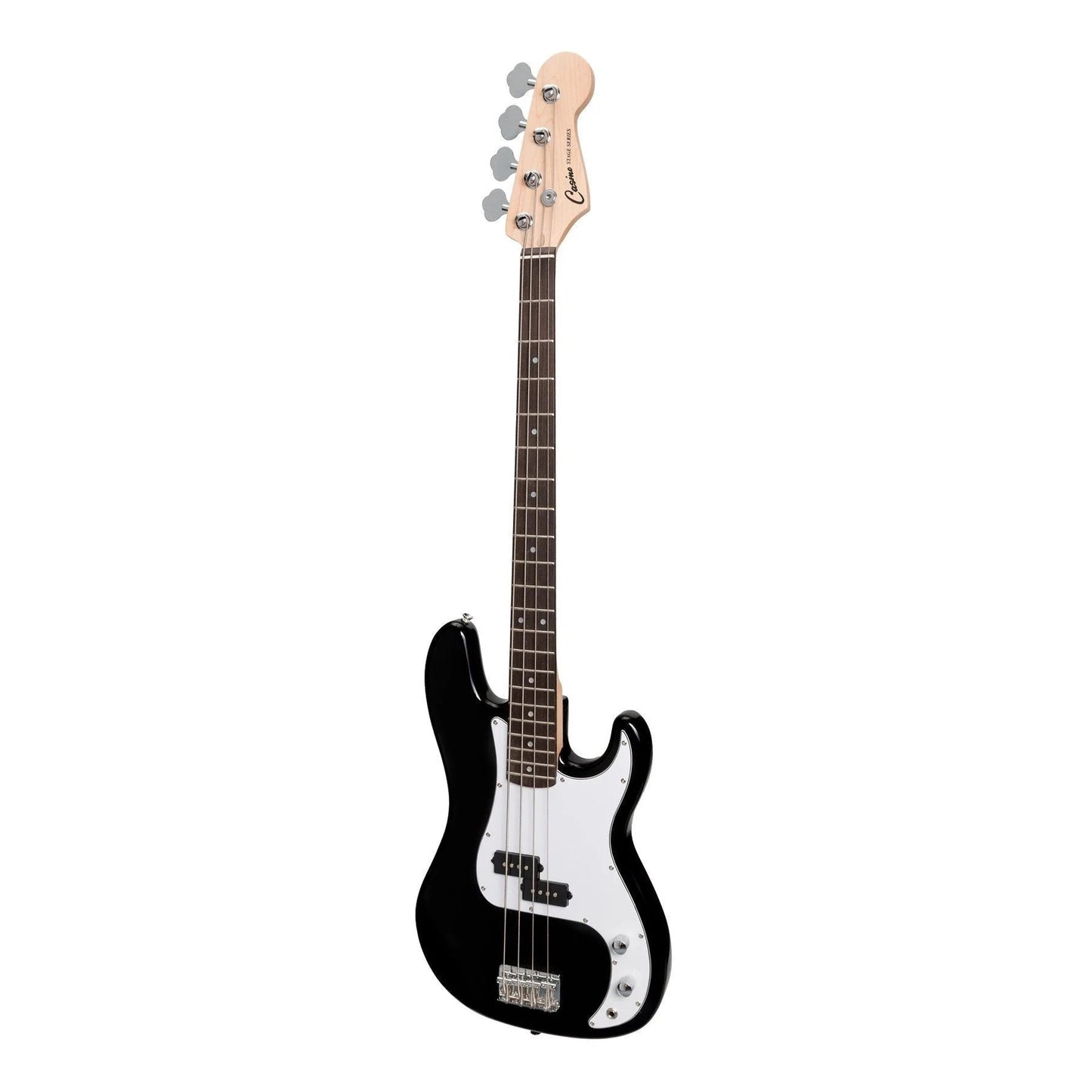 Casino P-Style Electric Bass Guitar - Black - BASS GUITAR - [shop-name]