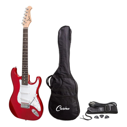 Casino ST-Style Electric Guitar - Transparent Wine Red