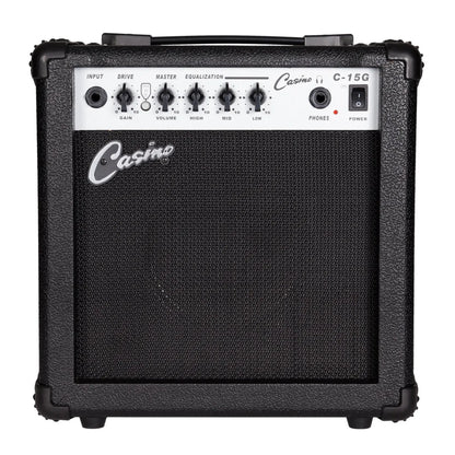 Casino ST-Style Electric Guitar Pack - Transparent Wine Red