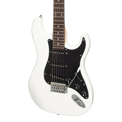 Casino ST-Style Electric Guitar Pack - White