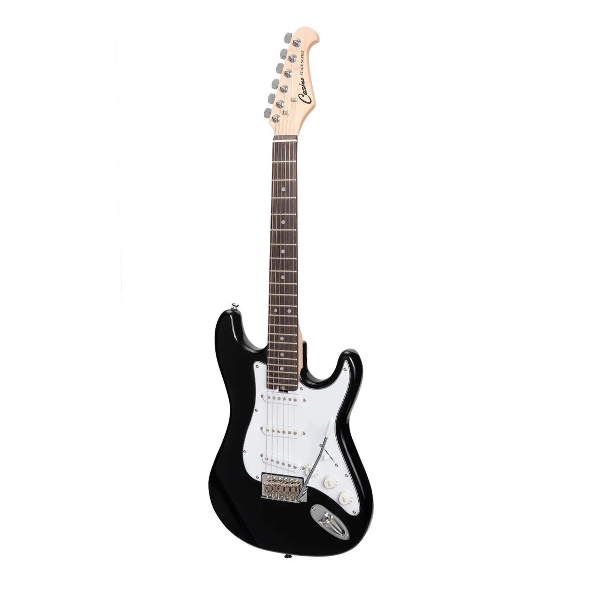 Casino ST-Style 3/4 Short Scale Electric Guitar - Black - ELECTRIC GUITAR - [shop-name]