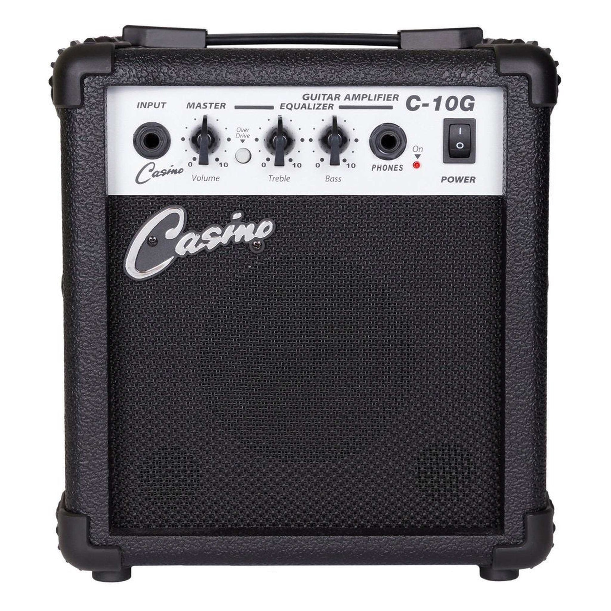 Casino ST-Style Short Scale 3/4 Electric Guitar and 10 Watt Amplifier Pack - Sunburst - ELECTRIC GUITAR - [shop-name]