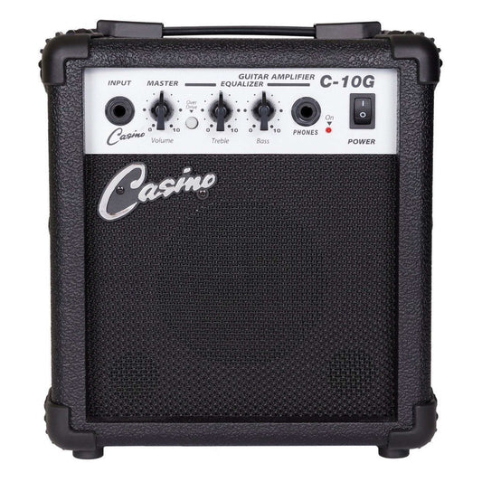 Casino ST-Style 3/4 Left Handed Short-Scale Electric Guitar Pack - Black from Joondalup Music Centre 2