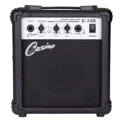 Casino ST-Style Short Scale 3/4 Electric Guitar Pack - Black from Joondalup Music Centre 4