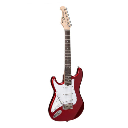 Casino ST-Style Left Handed Short Scale Electric Guitar - Transparent Wine Red