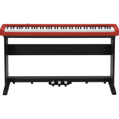 Casio CDP-S160 Digital Piano w/CS470P Stand/Pedals - Red