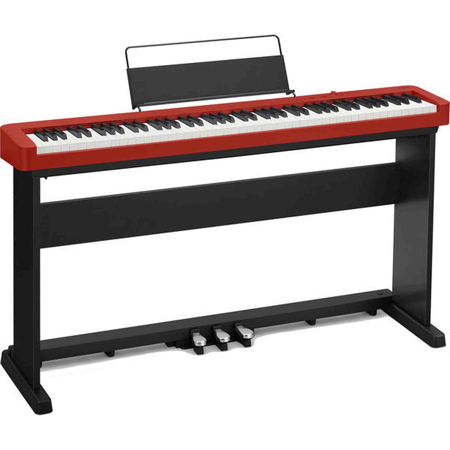 Casio CDP-S160 Digital Piano w/CS470P Stand/Pedals - Red