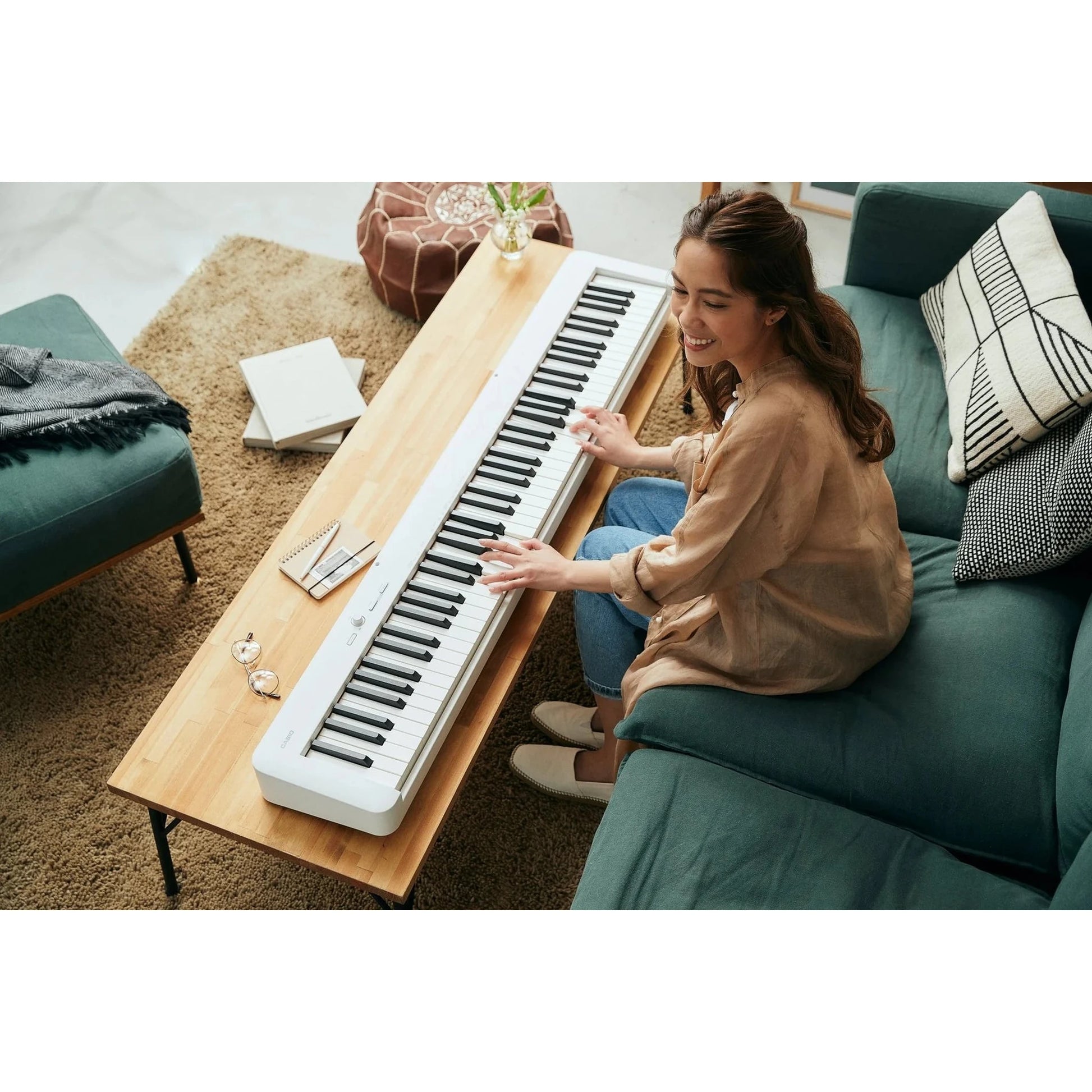 Casio CDP-S110 Digital Piano - White from Joondalup Music Centre 4