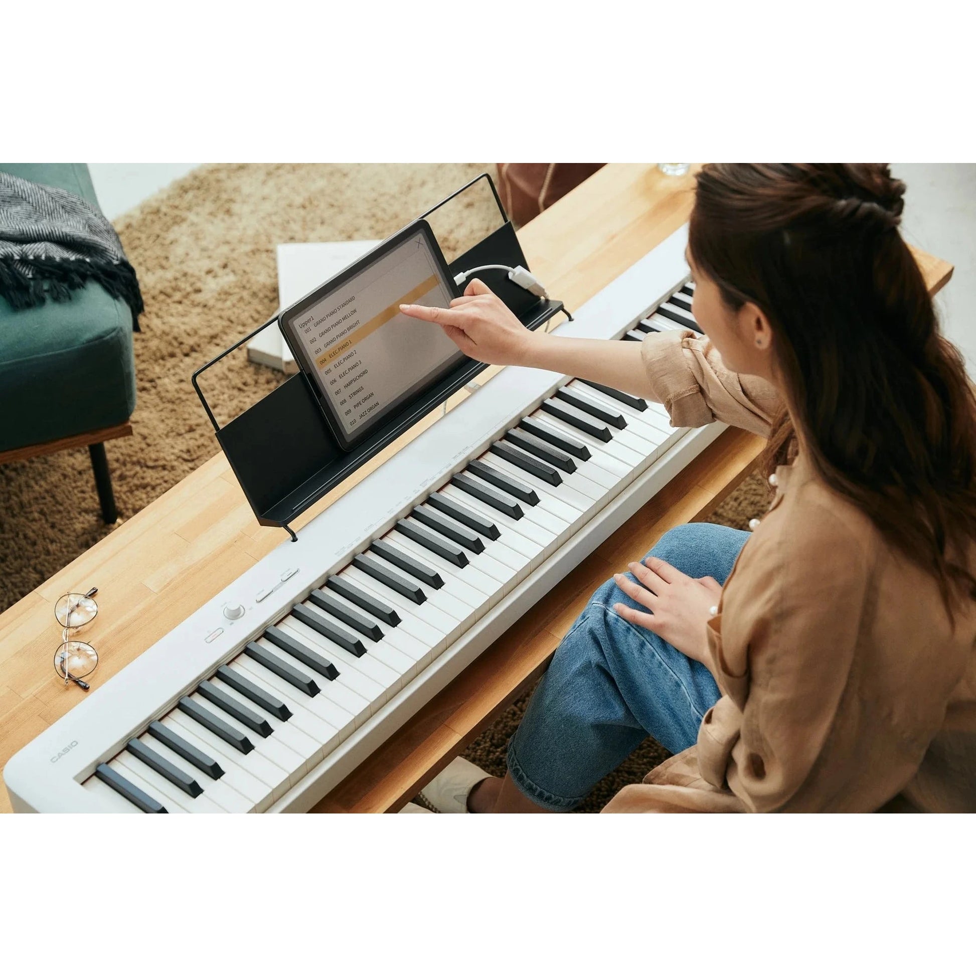 Casio CDP-S110 Digital Piano - White from Joondalup Music Centre 5