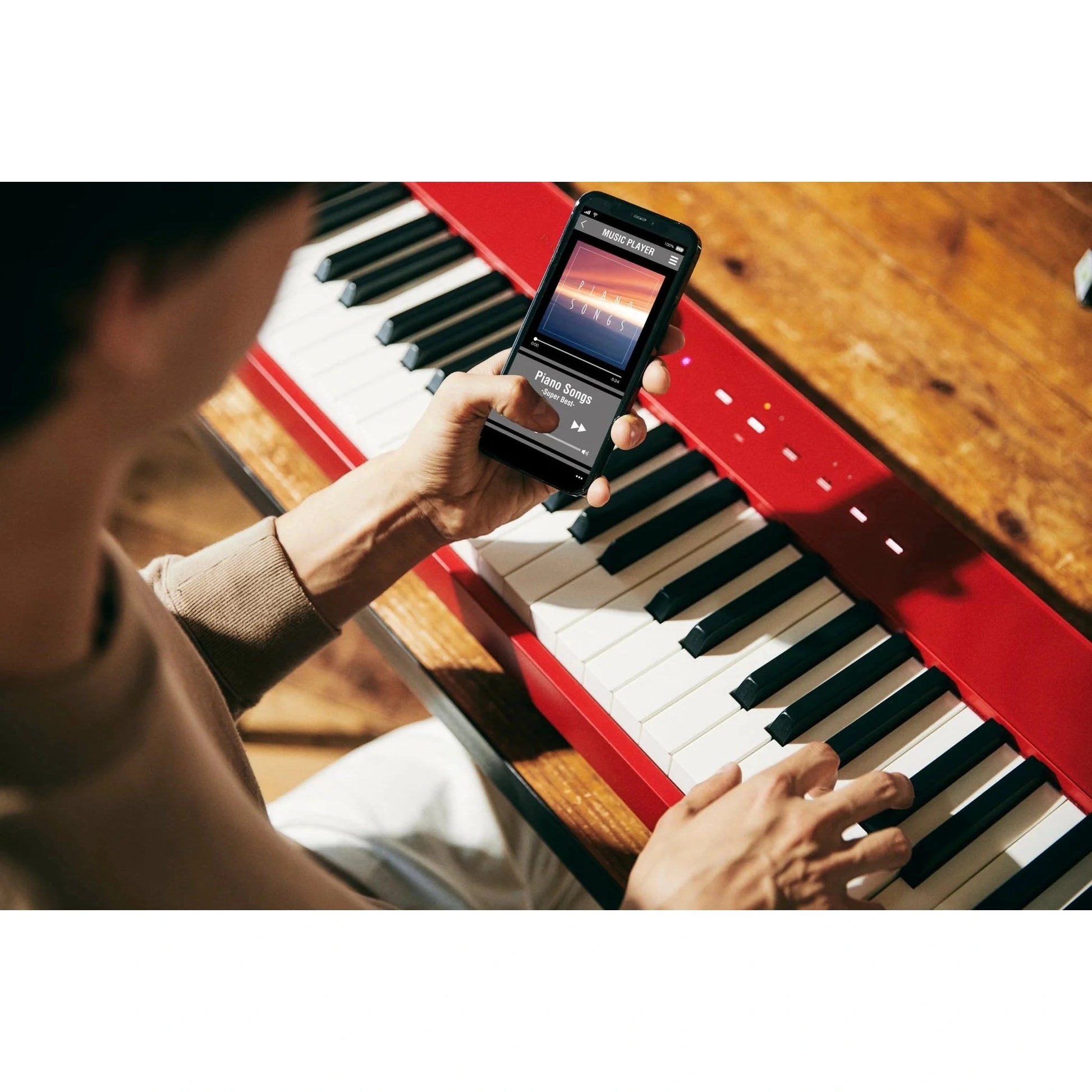Casio Privia PXS-1100RD Slimline Portable Digital Piano - Red from Joondalup Music Centre 6